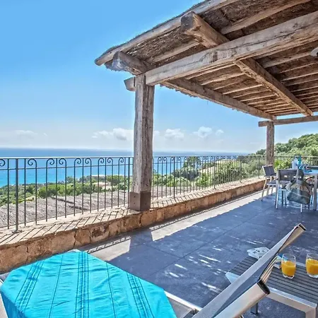 Avec Vue Sur La à Olmeto (Corsica)